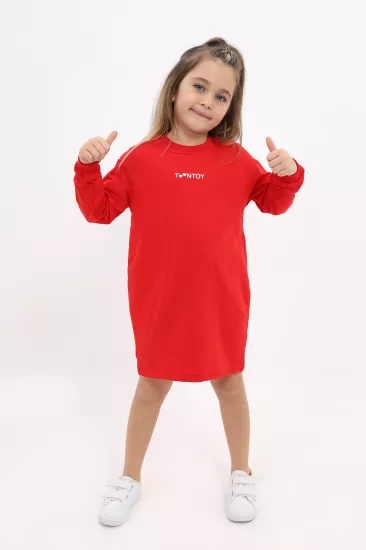 Toontoy Kız Çocuk Elbise